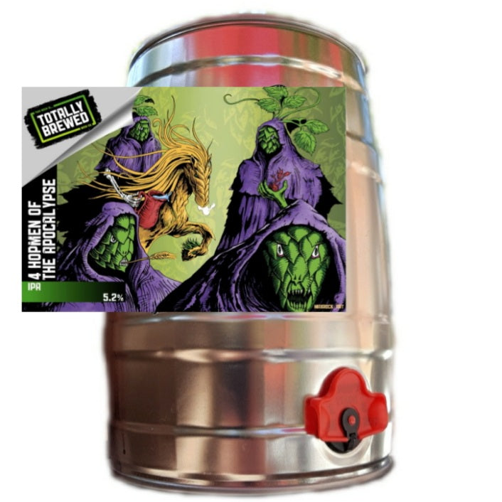 4 Hopmen of the Apocalypse 5.2% 5ltr MiniKEG